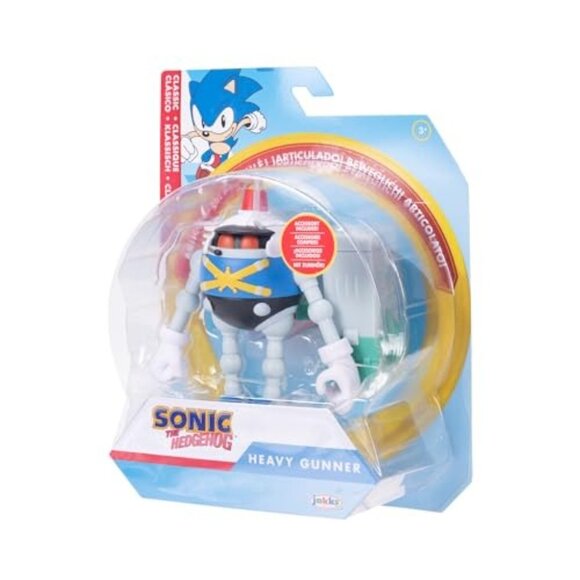 Sonic - 4 Inch - Classic Heavy Gunner Eggrobo w/ Blaster - Picture 9 of 9